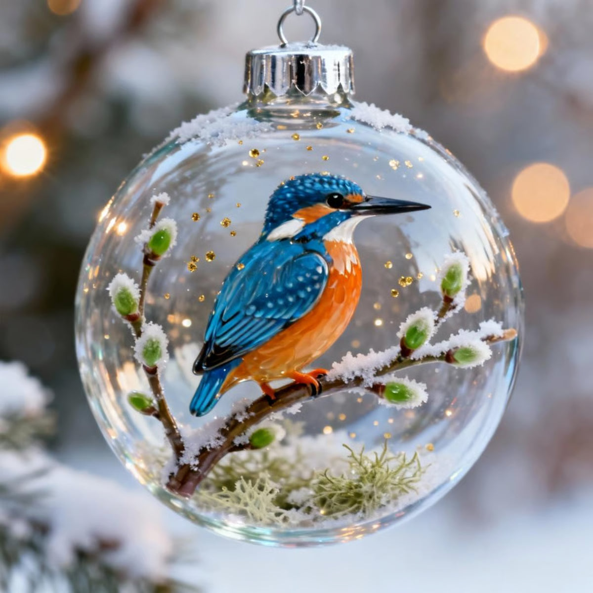 2026 ❄️ Holiday Animal Crystal Glass Ornament