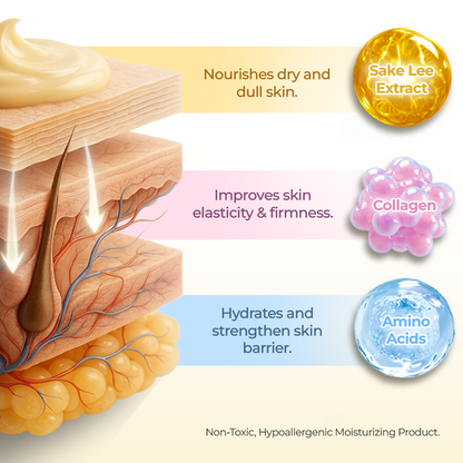 Hudros® Sake Lees Hand Moisturizing Mask