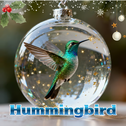 【60%OFF】2026 🎄🎅🏻  Holiday Animal Crystal Glass Ornament 🎄🎅🏻 Crystal Glass Perfect Holiday Gift & Home Décor