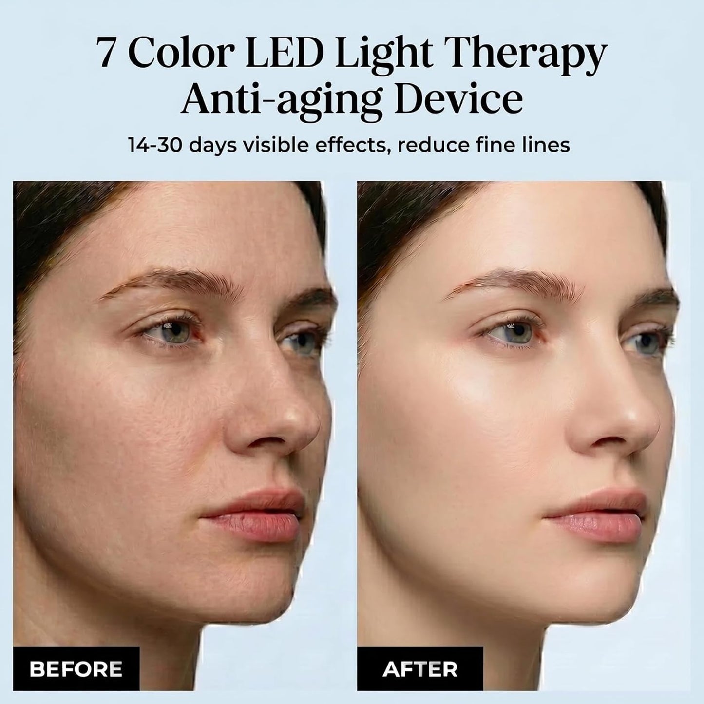 Hudros® Red Light Therapy Massager for Face & Neck