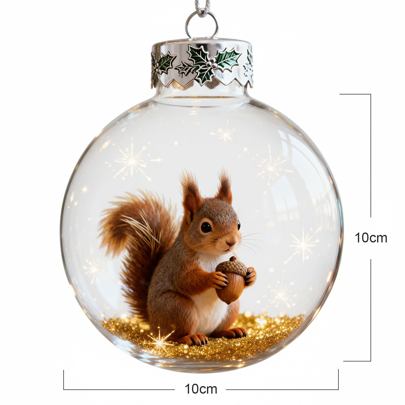2026 🎄 Holiday Animal Crystal Glass Ornament 🎄