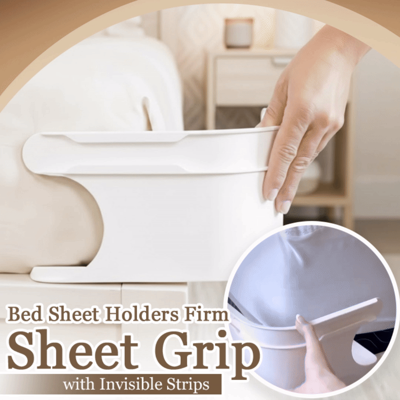 Remifa® Fitted Bed Sheet Holders Firm Sheet Grip with Invisible Strips