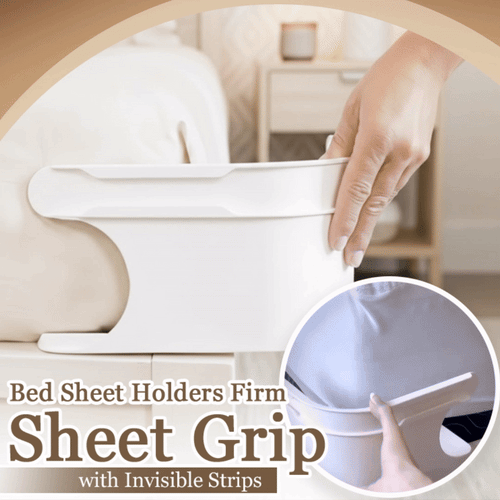 Remifa® Fitted Bed Sheet Holders Firm Sheet Grip with Invisible Strips