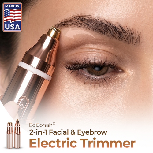 EdiJonah® 2-in-1 Electric Facial & Eyebrow Trimmer