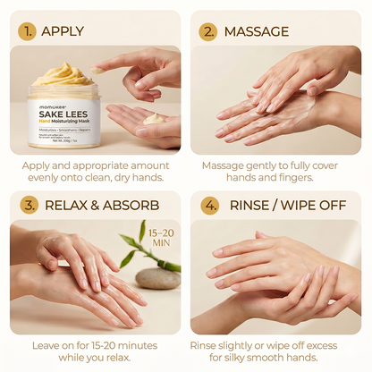 Trilumia® Sake Lees Hand Moisturizing Mask