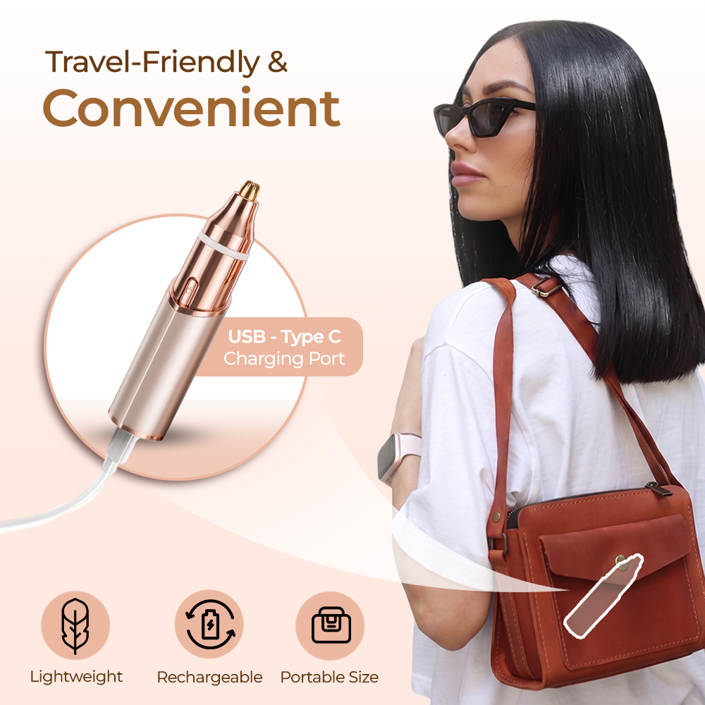 EdiJonah® 2-in-1 Electric Facial & Eyebrow Trimmer
