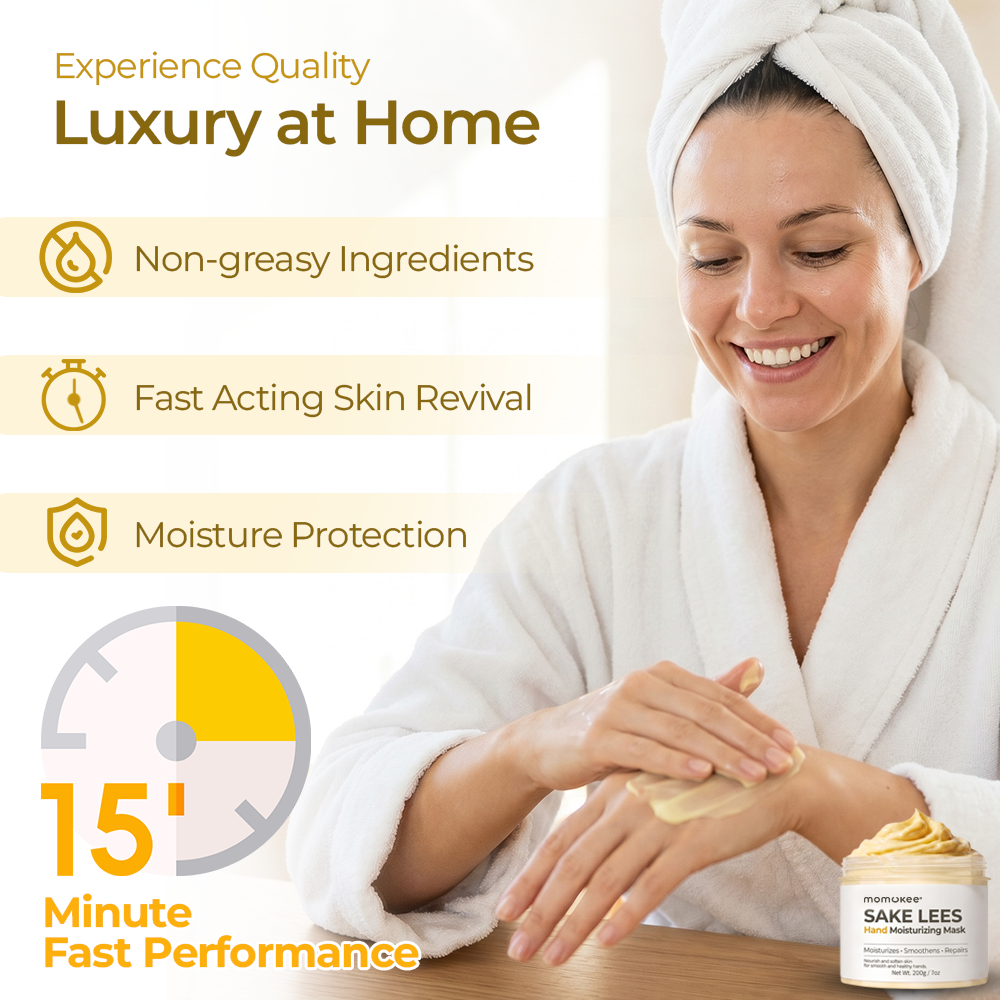 Trilumia® Sake Lees Hand Moisturizing Mask
