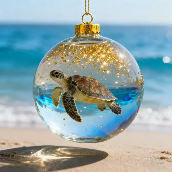 2026 🎄 Holiday Animal Crystal Glass Ornament 🎄