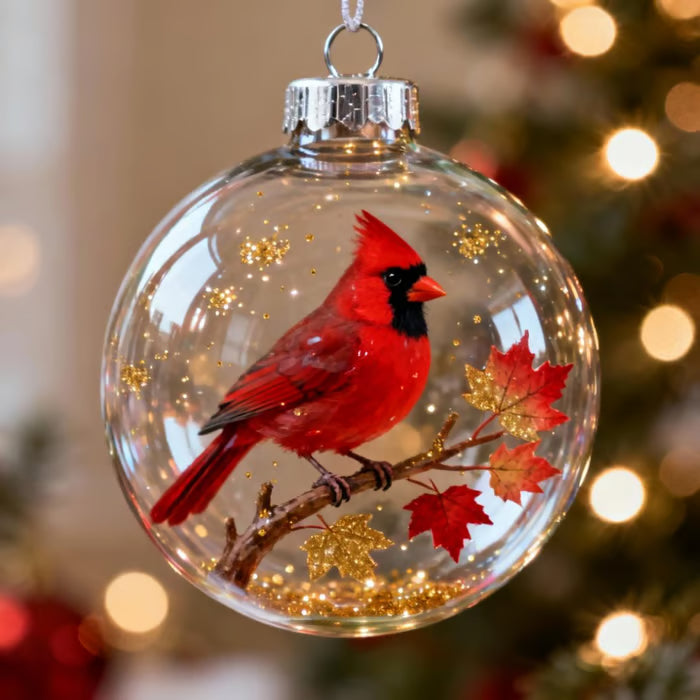 2026 🎄 Holiday Animal Crystal Glass Ornament 🎄