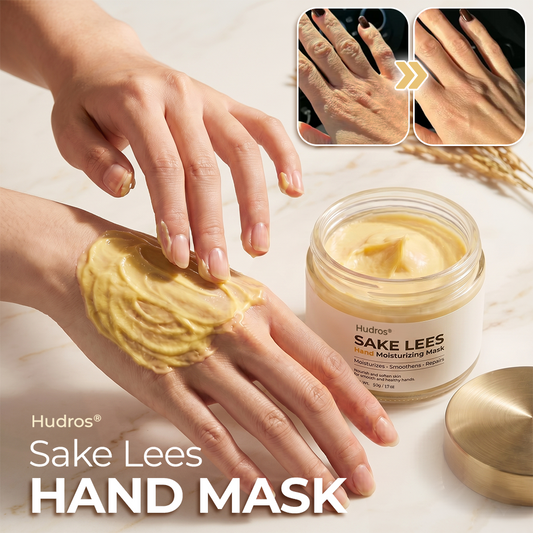 Hudros® Sake Lees Hand Moisturizing Mask