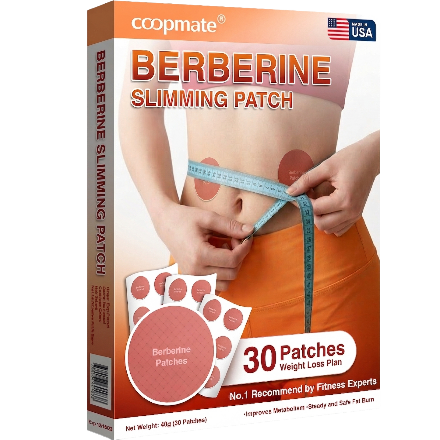 CareBreeze® Berberine Sliming Patch - KRH5