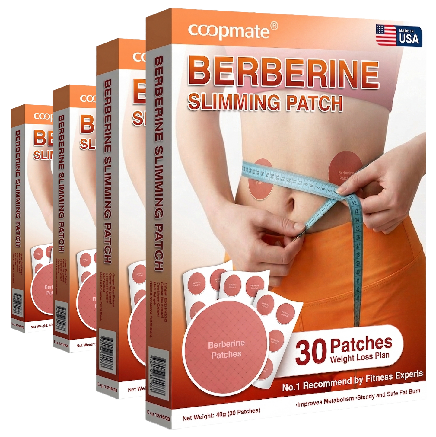 CareBreeze® Berberine Sliming Patch - KRH5