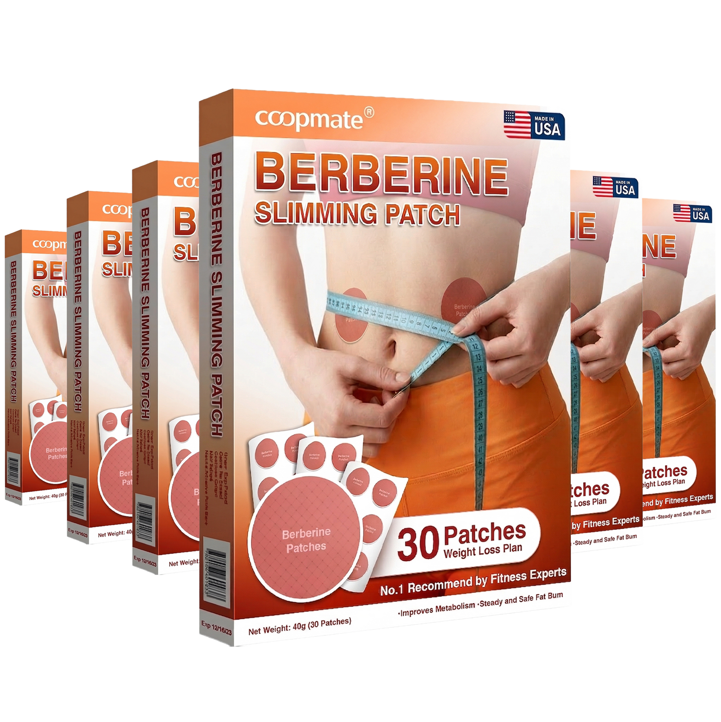 CareBreeze® Berberine Sliming Patch - KRH5