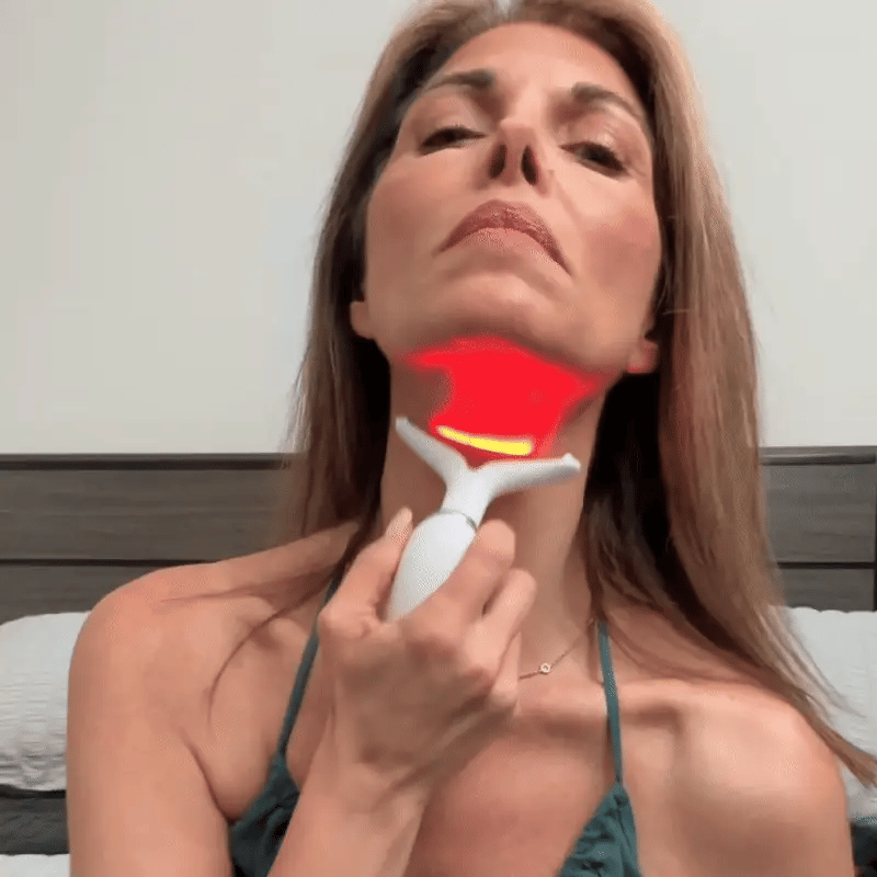 Hudros® Red Light Therapy Massager for Face & Neck